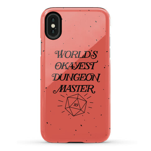World's Okayest Dungeon Master Phone Case